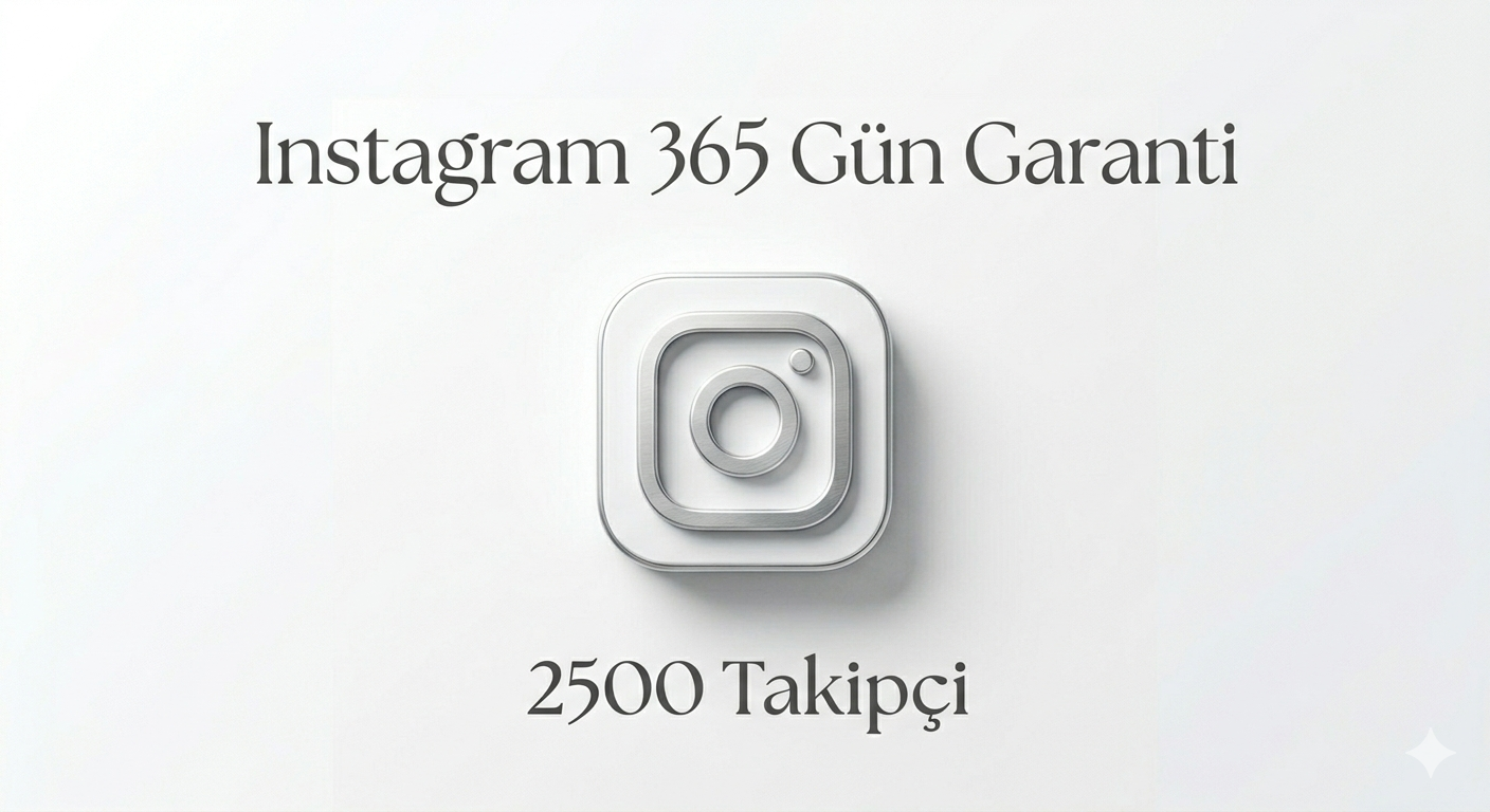 İnstagram 365 Gün Garantili Takipçi